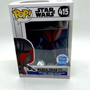 Funko Pop Star Wars Mandalorian Super Commando